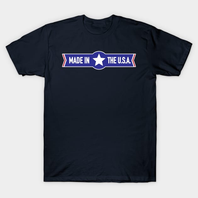 Made in the U.S.A. T-Shirt by goldengallery